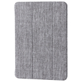 エレコム 11インチiPad Air(M3/M2)用フラップケース 薄型軽量 ファブリック 背面クリア グレー TB-A25MWVCGY