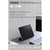 エレコム 11インチiPad Air(M3/M2)用フラップケース 薄型軽量 ファブリック 背面クリア グレー TB-A25MWVCGY-イメージ3