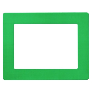 日本緑十字社 緑十字/路面用区画標識A4用紙対応 緑 YKH-A4G 裏テープ 緑貼付タイプ(裏テープ付き)312398 FC747GU-1028508-イメージ1