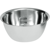 ヒロショウ chef’s bowlステンレス深型ボウル (目盛付) 15cm FCD1091-MCB-15