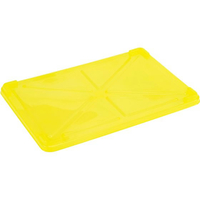 江部松商事 EBM/PP 半透明カラー番重 蓋 大 イエロー(サンコー製) FC200LC-1084440