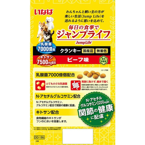 いなば Jump Life クランキー ビーフ味 140g×4袋 FC074NN-イメージ2