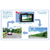 FRC 2カメラドライブレコーダー（前方・後方Full HD録画） FIRSTCOM FCDR222WE-イメージ4