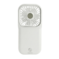 YSN 準固体電池搭載5WAYハンディファン ホワイト B1-KS001WH