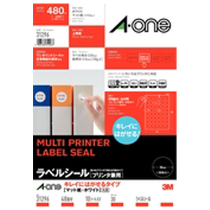 エーワン ラベルシール プリンタ兼用 キレイにはがせるタイプ マット紙・ホワイト A4 48面 丸型 31296 エーワン ラベルシール プリンタ兼用 キレイにはがせるタイプ マット紙・ホワイト A4 48面 丸型 31296