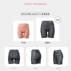SIXPAD Hip Fit(LLサイズ)【コントローラー別売り】 SIXPAD グレー SE-BN-14D-LL-イメージ4