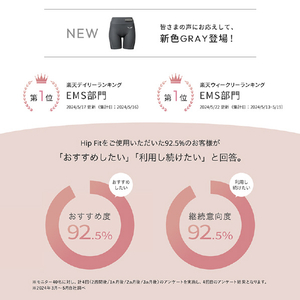 SIXPAD Hip Fit(LLサイズ)【コントローラー別売り】 SIXPAD グレー SE-BN-14D-LL-イメージ5