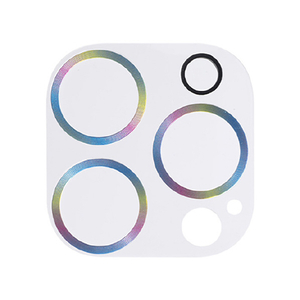 Hamee iPhone 16 Pro/16 Pro Max用カメラレンズプロテクター iFace メタルレインボー 41-982969-イメージ1