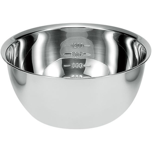 ヒロショウ chef’s bowlステンレス深型ボウル (目盛付) 18cm FCD1092-MCB-18-イメージ1