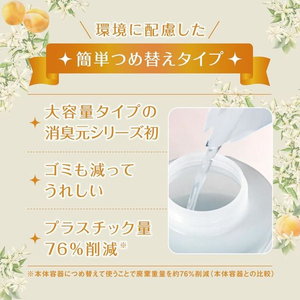 小林製薬 消臭元SAVON シルキーアプリコットジャスミン 400mL FCE227T-イメージ5