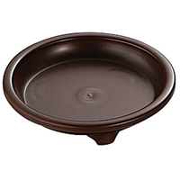 エンテック 新樹受台 丸 3寸5分 烏泥 FC72852-345A