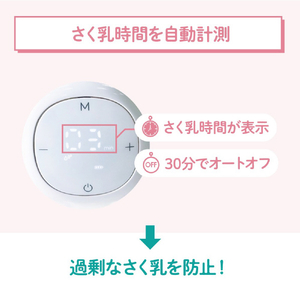 シースター 電動さく乳器 E-403 ベビースマイル E-403-イメージ7