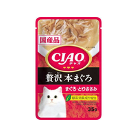 いなば CIAO パウチ 贅沢 本まぐろ まぐろ・とりささみ 35g FCF621N