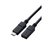 エレコム USB Type-C(TM)延長ケーブル(USB 5Gbps) 1．0m ブラック USB3-ECC10BK-イメージ8