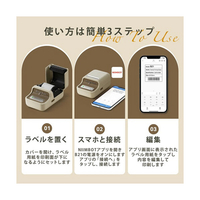 レトロ風 多機能 感熱式ラベルプリンター NIIMBOT-B21GR グリーン テイクワンテクノロジー NIIMBOT-B21GR レトロ風多機能感熱式