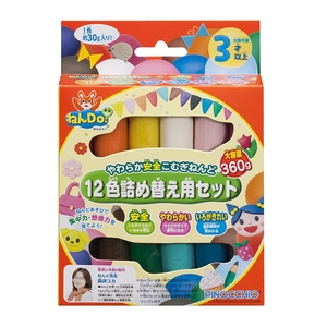 アガツマ ねんDo! 12色詰め替え用セット ネンDO12シヨクツメカエヨウセツト アガツマ ねんDo! 12色詰め替え用セット ネンDO12シヨクツメカエヨウセツト