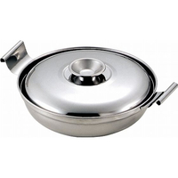 パール金属 韓味家 ステンレス製浅型チゲ鍋17cm FC039NR-HC-0076