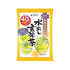 アバンス 40P宇治抹茶入り水出し玄米茶TB FCF106P-19098-イメージ1