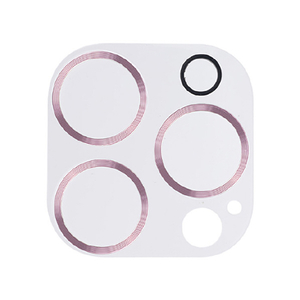 Hamee iPhone 16 Pro/16 Pro Max用カメラレンズプロテクター iFace メタルピンク 41-982976-イメージ1