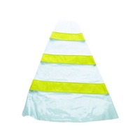 トラスコ中山 TRUSCO/安全コーン用反射材後付けカバー 反射材黄色 FCD096C-8557762