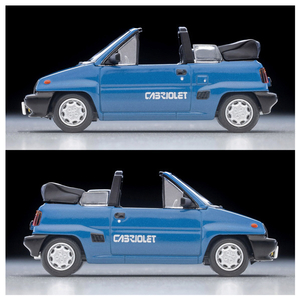 トミーテック トミカリミテッドヴィンテージ NEO LV-N262d ホンダ シティカブリオレ(ブルー) 84年式 (B)ブルー LVN262Dｼﾃｲｶﾌﾞﾘｵﾚﾌﾞﾙ-84ﾈﾝ-イメージ3