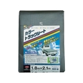 ユタカメイク カラートラックシート 1.8m×2.1m ダークグレー ダークグレー1.82.10.38 FC747GV-8192353