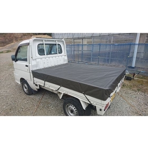 ユタカメイク カラートラックシート 1.8m×2.1m ダークグレー ダークグレー1.82.10.38 FC747GV-8192353-イメージ3