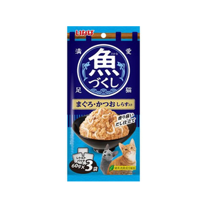 いなば 魚づくし まぐろかつおしらす60g×3袋 FC076NN-イメージ1