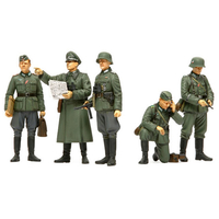 タミヤ 1/35 ドイツ野戦指揮官セット 1/35 ミリタリーミニチュアシリーズ No.298 T35MMﾄﾞｲﾂﾔｾﾝｼｷｶﾝ