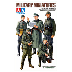 タミヤ 1/35 ドイツ野戦指揮官セット 1/35 ミリタリーミニチュアシリーズ No.298 T35MMﾄﾞｲﾂﾔｾﾝｼｷｶﾝ-イメージ2