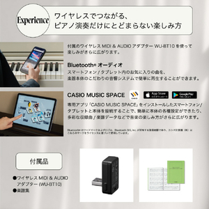 カシオ 電子ピアノ CELVIANO グレーベージュウッド調 AP-S450GB-イメージ12