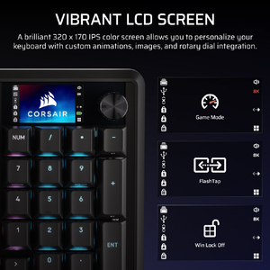 コルセア CORSAIR VANGUARD 96 WIRELESS MLX Plasma メカニカルゲーミングキーボード CHR-91F901E-JP-イメージ5