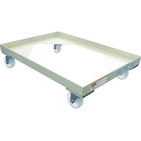 トラスコ中山 箱台車 内寸500×400 ナイロン車 500×400ナイロン FC963HT-5092311