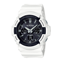 カシオ ソーラー電波腕時計 G-SHOCK ホワイト GAW-100B-7AJF