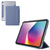 エレコム 11インチiPad Air(M3/M2) iPad Air (第5世代 2022年モデル) iPad Air (第4世代 2020年モデル)用 フラップケース 薄型軽量 カラーエッジ 背面クリア ブルーグレー TB-A25MWVFCBG-イメージ2
