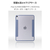 エレコム 11インチiPad Air(M3/M2) iPad Air (第5世代 2022年モデル) iPad Air (第4世代 2020年モデル)用 フラップケース 薄型軽量 カラーエッジ 背面クリア ブルーグレー TB-A25MWVFCBG-イメージ5