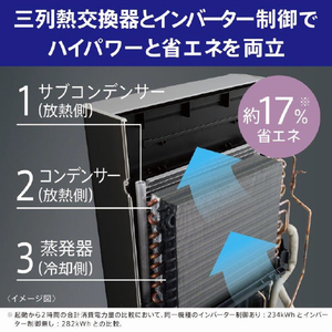 三菱 空清脱臭除湿機 美空感 ホワイト MJ-PHDV24YX-W-イメージ10