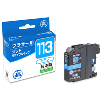 JIT リサイクルインクカートリッジ シアン JIT-B113C