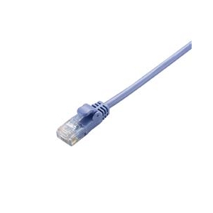 エレコム Gigabit やわらかLANケーブル(Cat6準拠)(1．0m) ブルー LD-GPY/BU1-イメージ1