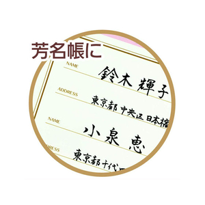 ぺんてる 携帯筆ペン きらり 金色 F886026-XGFKPX-A-イメージ6