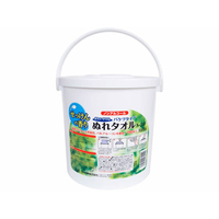 三昭紙業 おもいやり心 ぬれタオル バケツタイプ せっけんの香り 240枚 FCF614U-N-240