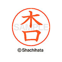 シヤチハタ ネームペン用ネーム シルバー 既製 木口 FC46637-X-GPS-0866