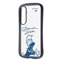 レイ・アウト Galaxy S26用 / ディズニー / maru 衝撃吸収 バンパー ハイブリッドケース ドナルドダックサイン RC-DGS26CMD2B/DD7