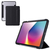 エレコム 11インチiPad Air(M3/M2) iPad Air (第5世代 2022年モデル) iPad Air (第4世代 2020年モデル)用 フラップケース 薄型軽量 カラーエッジ 背面クリア ブラック TB-A25MWVFCBK-イメージ2