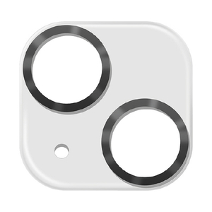 藤本電業 iPhone 14/14 Plus用カメラ全体保護ガラスフィルム グレー G22L-CGY-イメージ1