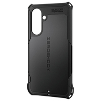 エレコム Galaxy A36 5G用 ZEROSHOCK ケース ブラック PM-G254ZEROBK