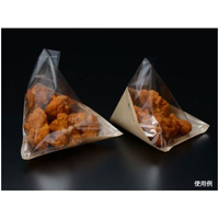 パックスタイル 惣菜袋 エコテトラ 170 未晒 100枚 FC154SH-00559670