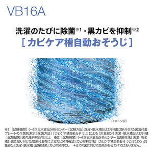 AQUA 16．0kgインバーター全自動洗濯機 シルバー AQW-VB16A(S)-イメージ14
