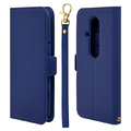 ラスタバナナ らくらくスマートフォン(F-53E)用スタンドレザーフリップケース ネイビー 8468F53EBLFNV