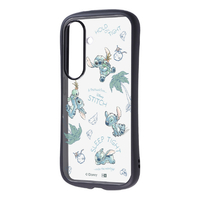 レイ・アウト Galaxy S26用 / ディズニー / maru 衝撃吸収 バンパー ハイブリッドケース いろんなスティッチ2 RC-DGS26CMD2B/ST29